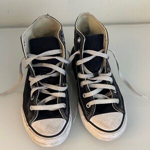 Kids Chuck Taylor All Star Canvas Sneakers with White Laces